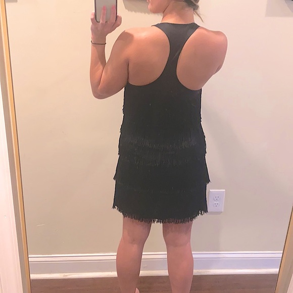 Alexia Admor Tiered Fringe Racerback Mini Dress - Picture 7 of 14